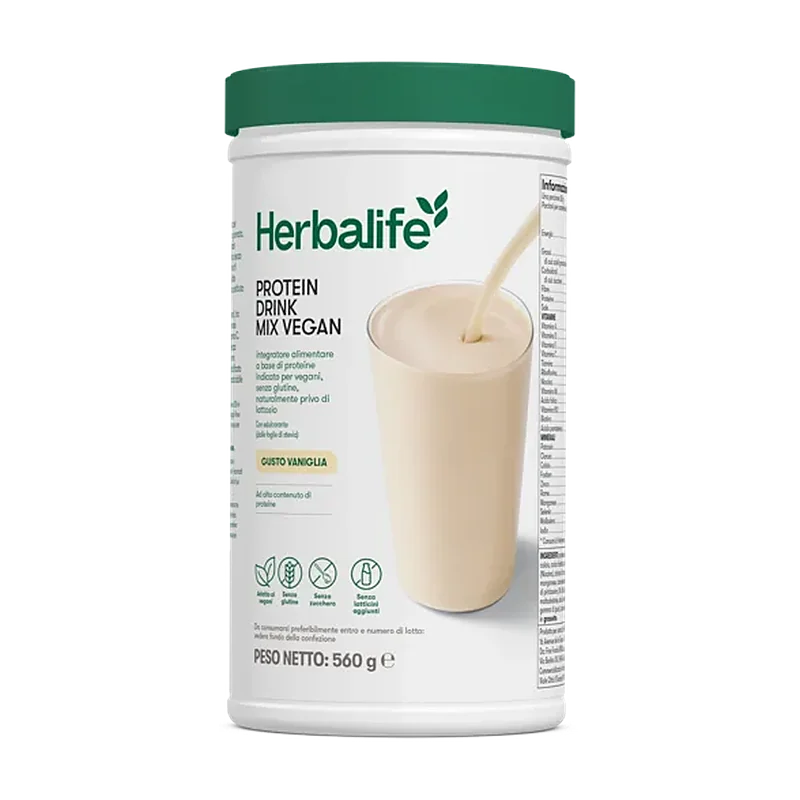 Herbalife Protein Drink Mix Vegan Vaniglia