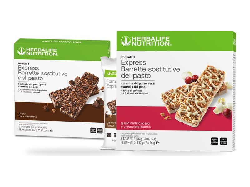Herbalife Formula 1 Express - Barrette sostitutive del pasto