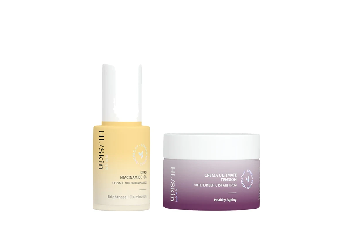 HL/Skin Siero Niacinamide 10% e Crema Ultimate Tension