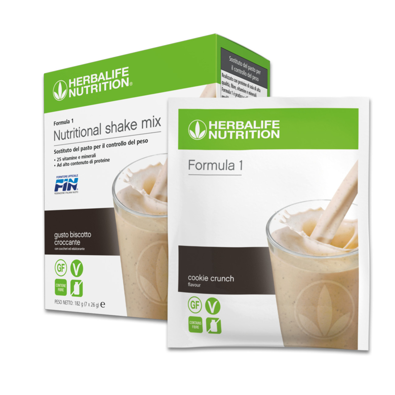 Herbalife Formula 1 - Frullato Biscotto Croccante 7x26g