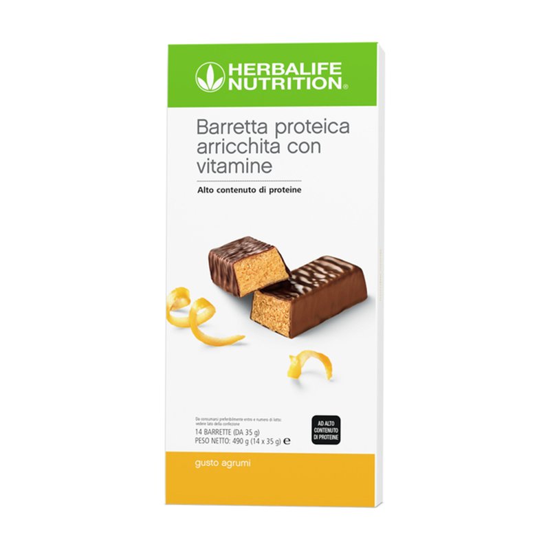 Herbalife Barretta Proteica Arricchita con Vitamine Agrumi